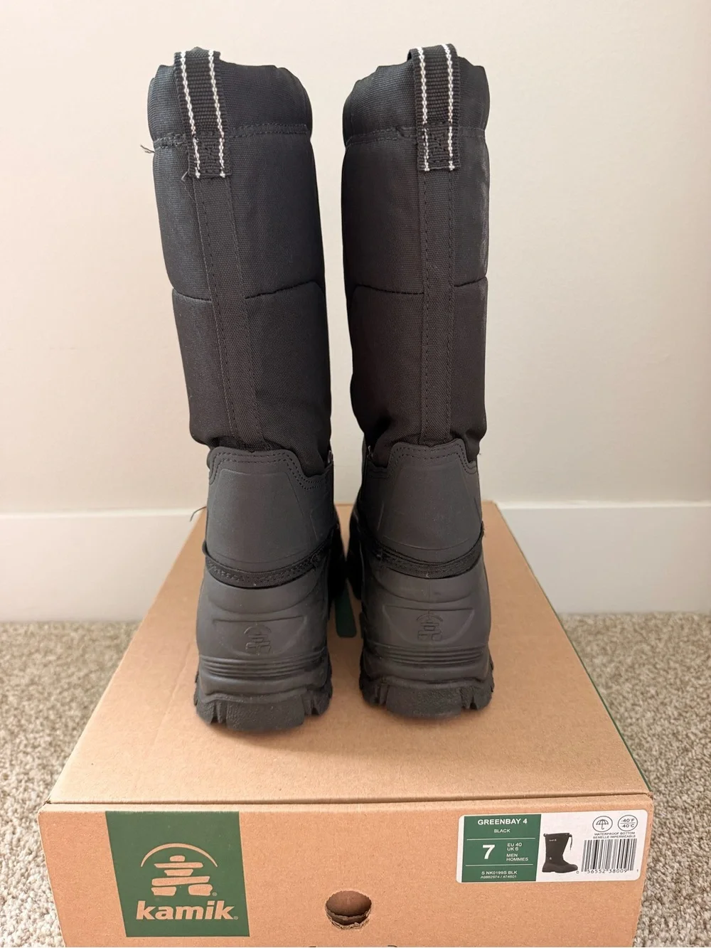 Men's Kamik Greenbay4 Waterproof Insulated Winter Boots